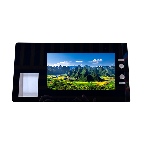 7 inch TFT LCD display with a glass touch panel
